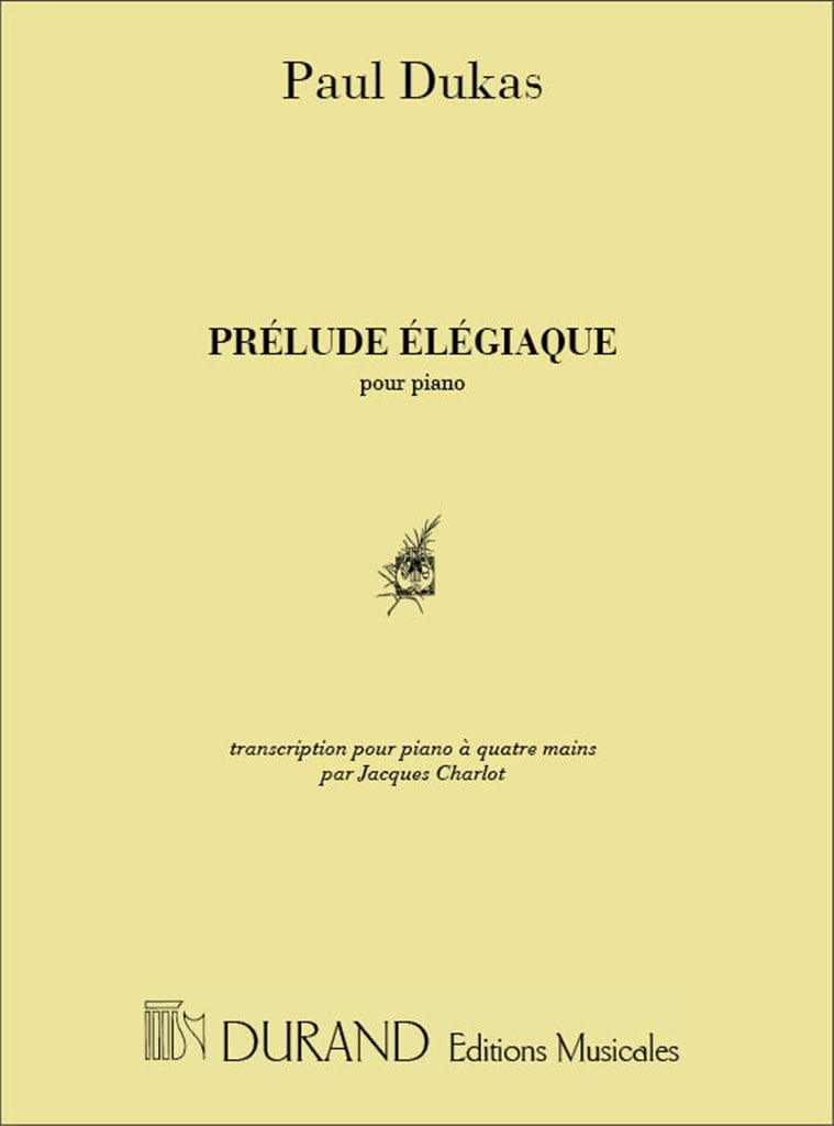 Prelude Elegiaque 4 Mains